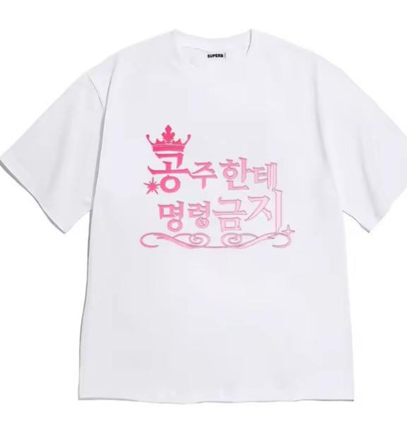 Y2k TShirt Korean Princess Quote Shirt For Unisex Stylish Versatile Tee Korean Aesthetic Novelty Korean Casual Top For Unisex