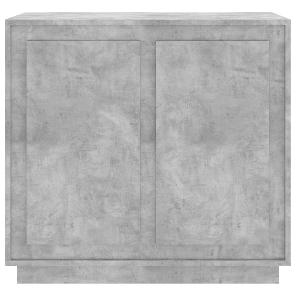 vidaXL Sideboard Betongrau 80x34x75 Cm Holzwerkstoff