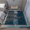Tappeto da Basket Cartone Animato Soggiorno Camera da Letto Cucina Tavolino da Divano Balcone Tappetino Antiscivolo Lavabile Ornamenti Squisiti