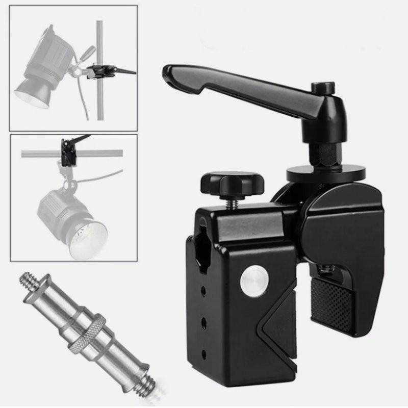 Multifunctional Cl-22 Camera Fixing Clamp With Secure Grip And Lightweight Aluminum Design