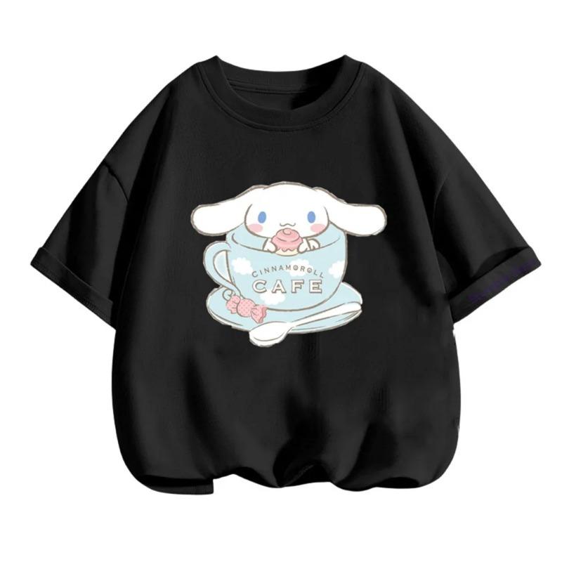 Pokémon Dratini Evolution Printed Pure Cotton T-shirt for Men and Women Spring/Summer New Collection Fashion Short Sleeved Shirt