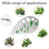 9 Hole Herb Peeler Tool, Stainless Steel Herb Peeler , Multi-Purpose Kale, Rosemary Peeler With Cutting Edge, Kitchen Gadgets