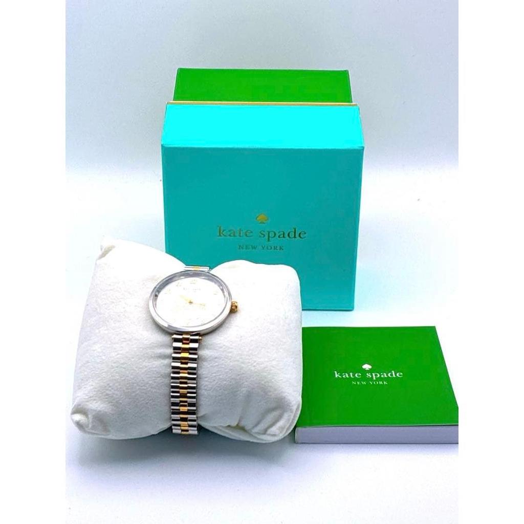 Used Kate Spade Watch, Mother-of-pearl Dial, with Box, Battery Replaced, Working, Beautiful Condition, Ladies