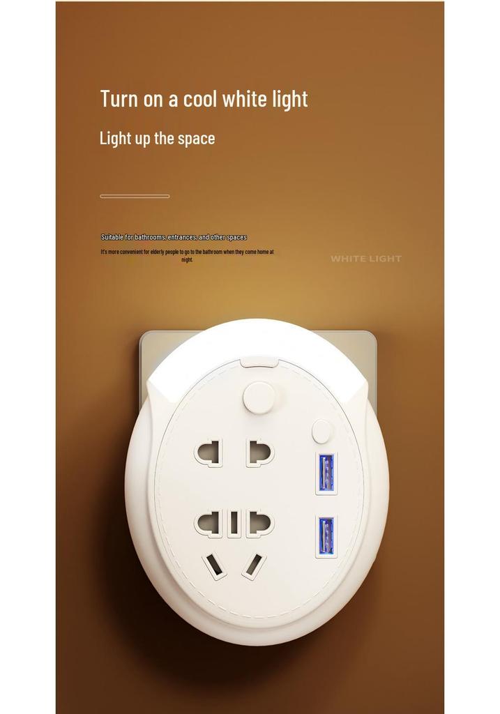Multi-functional USB Power Strip with Two-hole Converter for US, Japan, Vietnam, Laos, Mexico, Panama