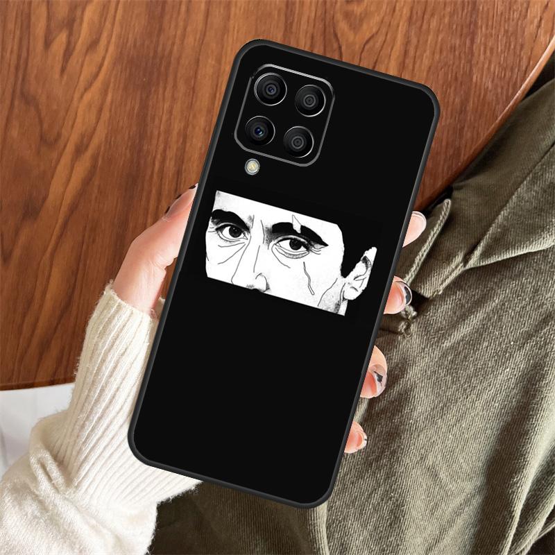 Scarface Tony Montana Case For Samsung Galaxy M06 M16 M36 M56 M33 M15 M55 M31 M13 M12 M14 M53 M32 M52 M35 M34 M54