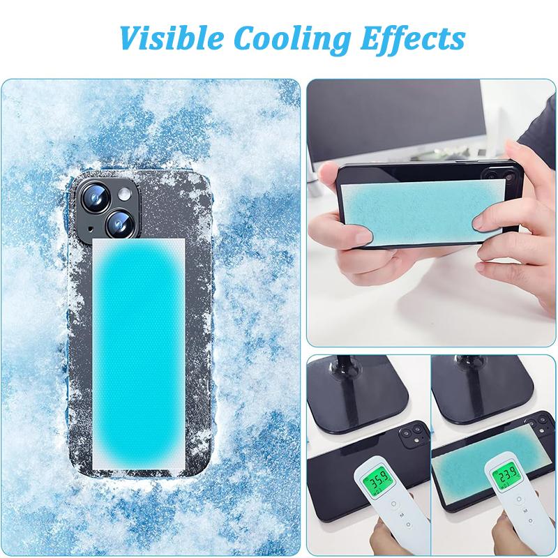 Sommar Iskylplåster Vuxna Värmedämpande Klistermärken Omedelbar Lindring Kylplåster För Sport Resor Camping Vandring Promenader