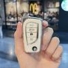 Tpu Car Key Case Cover For Toyota Auris Corolla Avensis Verso Yaris Aygo Scion Tc Im Camry 2/3/4 Buttons Remote Key Bag Rings