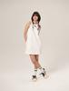 Flatwave In Seoul Lettur Halterneck Onepiece White