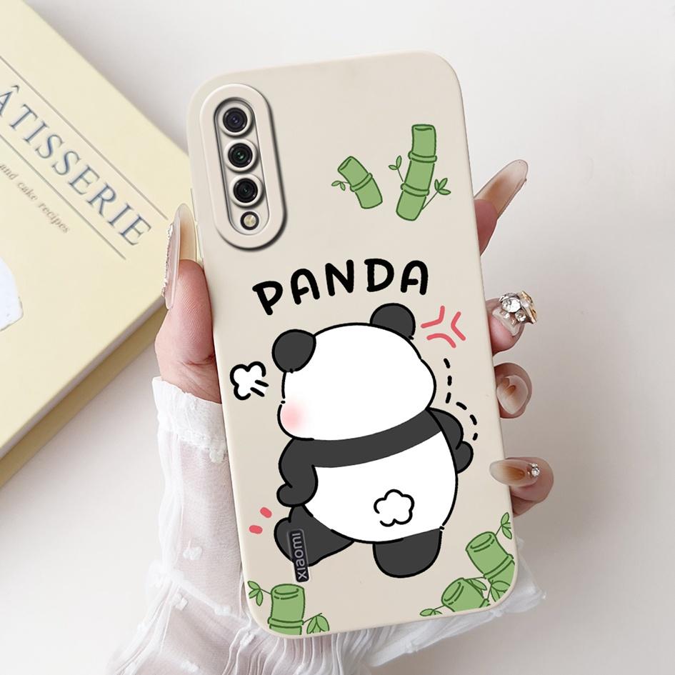 For Xiaomi Mi A3 Case MiA3 Shockproof Cover Cute Cartoon Panda Rabbit Soft Silicone Matte TPU Phone Case For Xiaomi Mi CC9e Capa