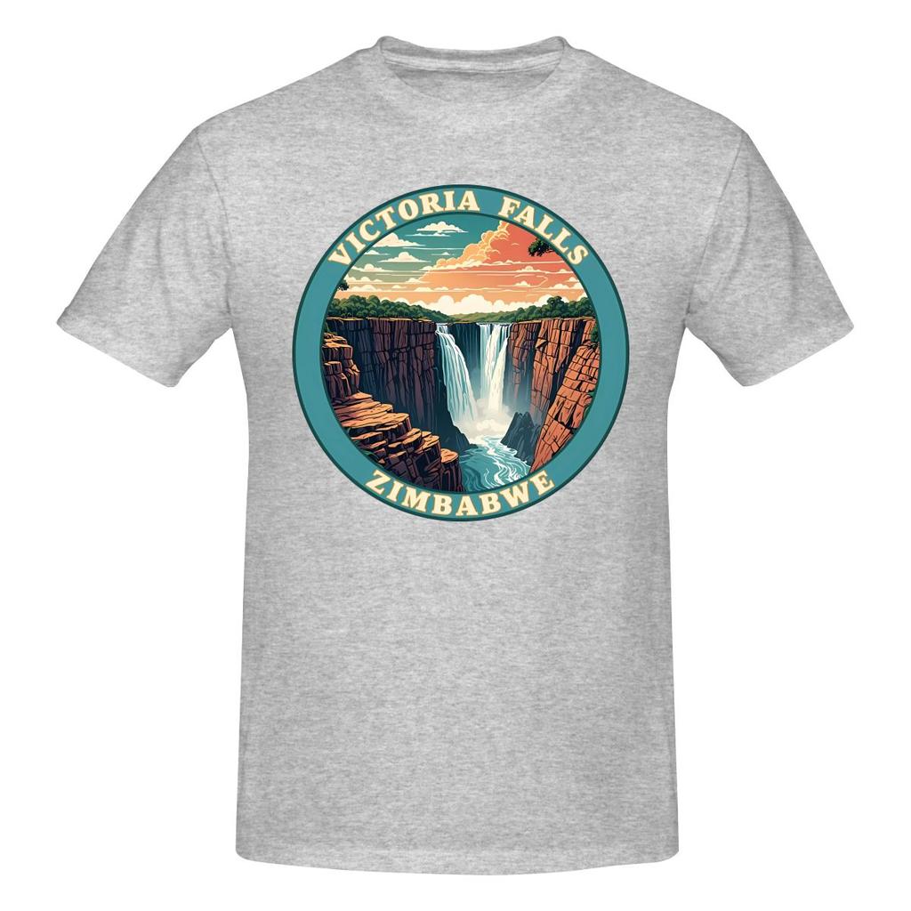 Funny Victoria Falls Zimbabwe Unisexs Printed TShirt Unisex T shirtAnime