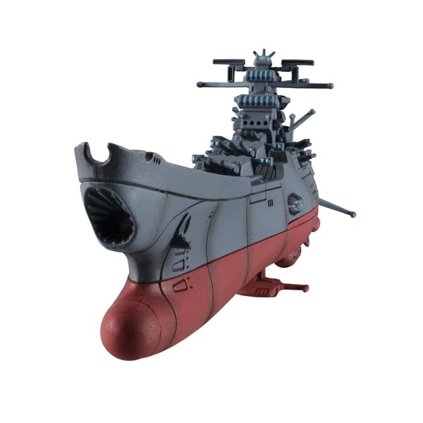 MegaHouse Cosmo Fleet Special Space Battleship Yamato 2202 Warriors of Love PVC Complete Figure Re with Asteroid Ring 160mm