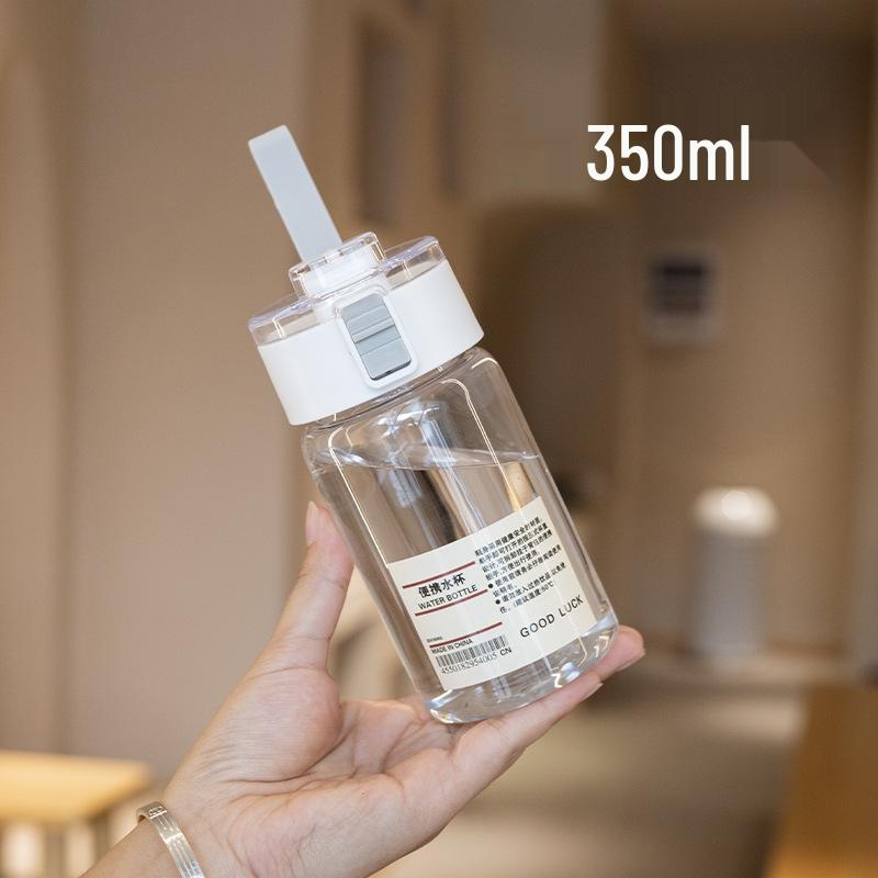 Stylish Summer Double-Spout Straw Cup: Portable, High-Capacity Plastic Design for Girls 500ml