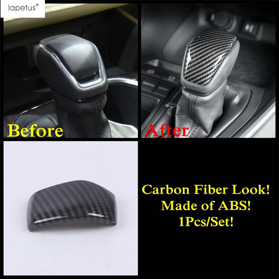 Carbon Fiber Window Lift / Gear Shift Panel / Water Cup / Air AC Cover Trim Accessories For Toyota Highlander / Kluger -2025