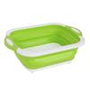 New Multi-function Folding Cutting Board Sink Collapsible Washing Basin Kitchen Draining Basket Non-slip Plastic Chopping Blocks