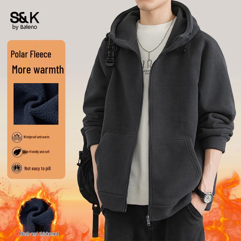 

Baleno S&K Series Thickened Fleece Hooded Jacket 3XL