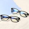 -1.0 -1.25 -1.50 -1.75 -2.0 -2.5 -3.0 -4.0 Fashion Vintage Refractive Myopia Glasses Women Men Short-sight Eyewear Black Frame