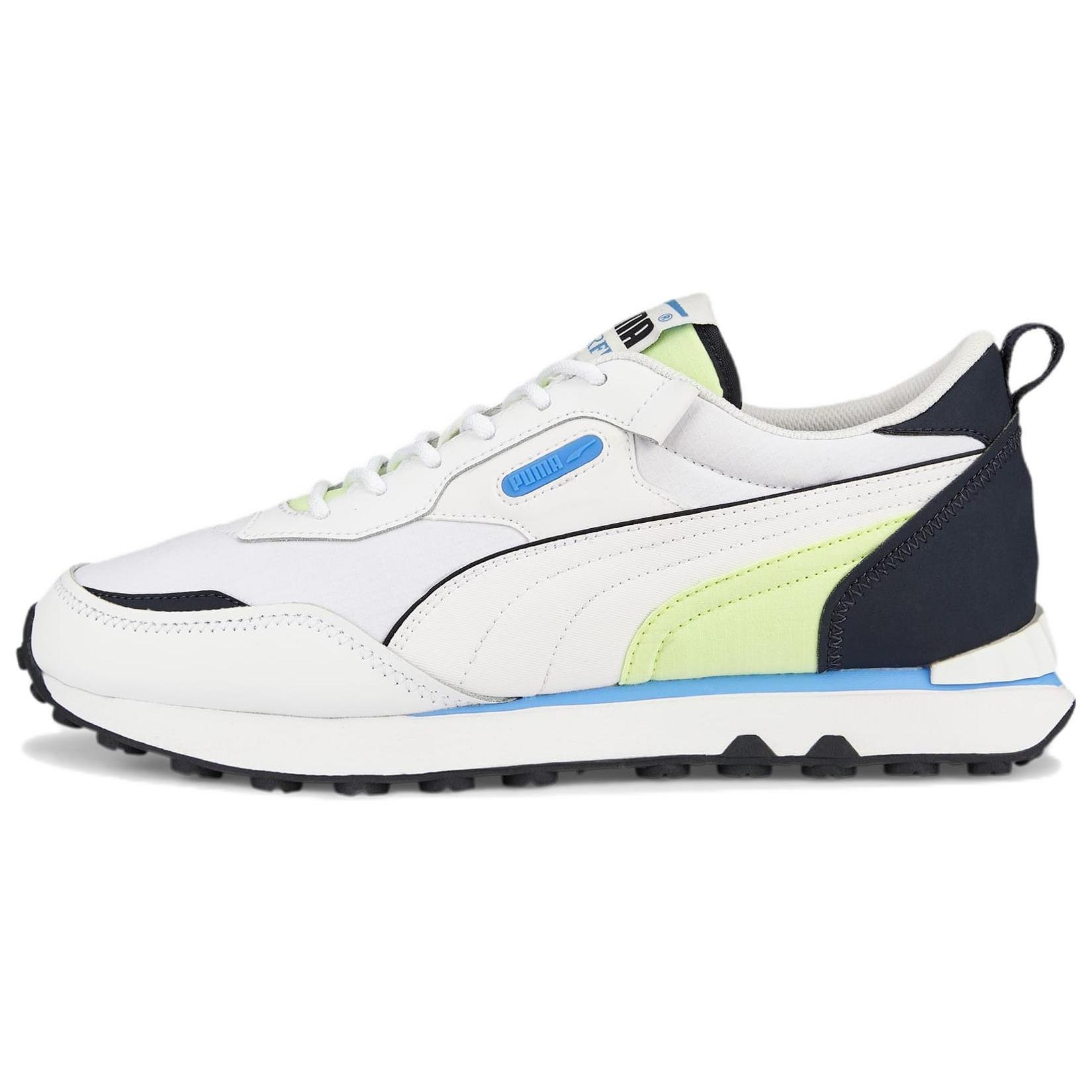 PUMA Rider FV Ultra White Blue Green Men s 387505-01 EU 37.5