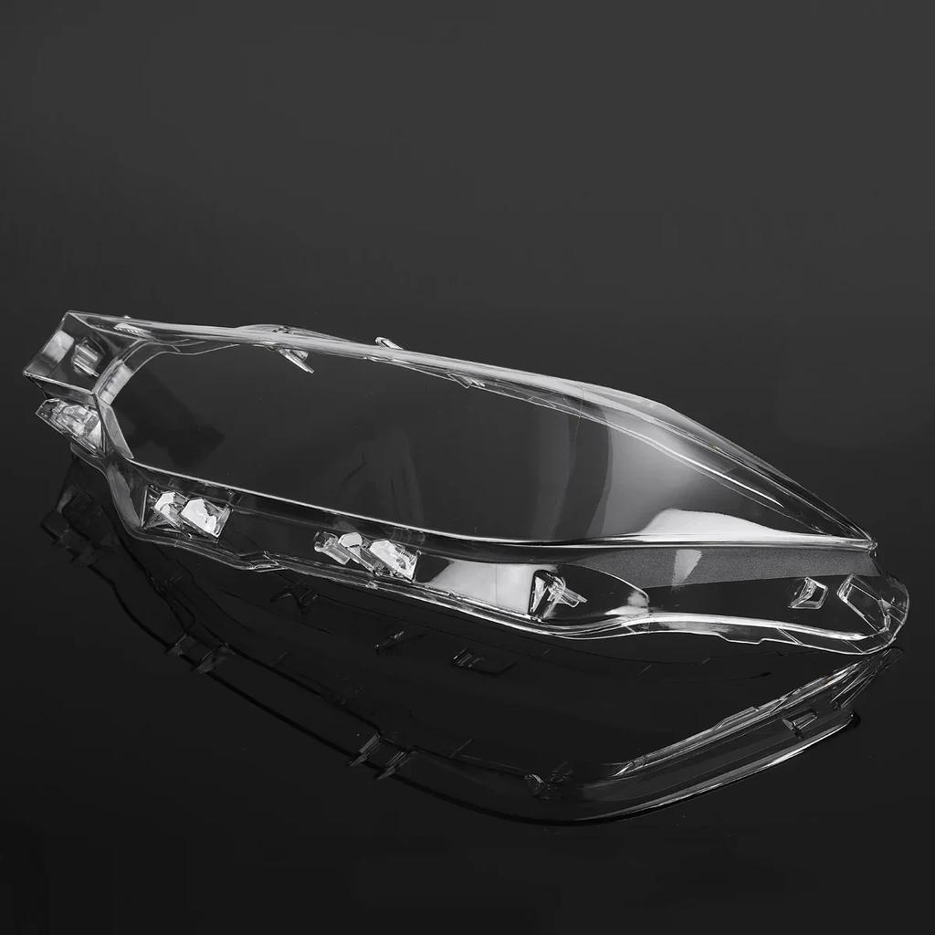 Pair Front Headlight Lens Cover For BMW 3 Series F30 F35 2016 2017 2018 2019 Headlamp Shell Transparent Lampshade Cover