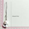 Lovely Sturdy Resin Cats Pendant Keychain for Girls Fashionable Lovely Keyring Decorative Gifts for Backpack or Bag