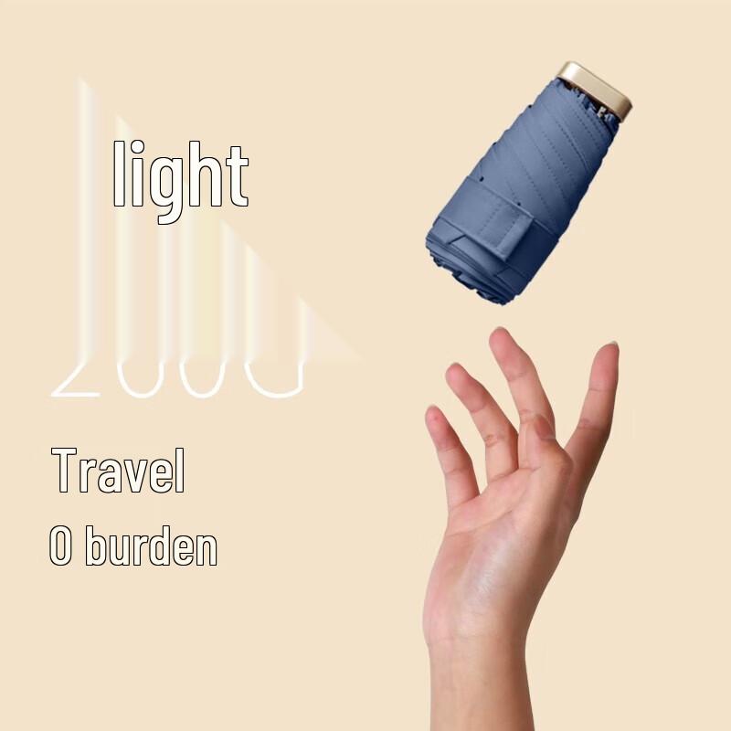 Mido Mini 6-складной карманный зонт с защитой от УФ-лучей