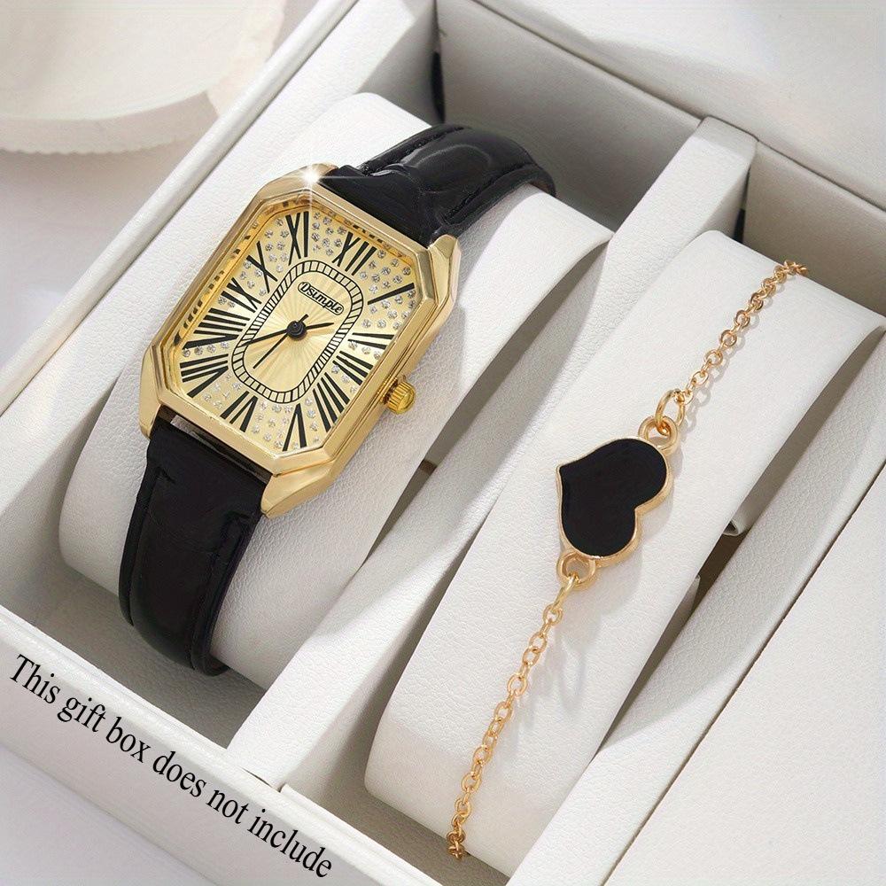 2-Piece Set Ladies Watch Fashion Ladies Watch watch + bracelet