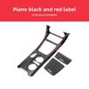 Pannello Trim Portabicchieri Centrali per Console Centrale Auto per Mercedes GLA CLA Classe A W176 2013-2018 LHD ABS Fibra di Carbonio