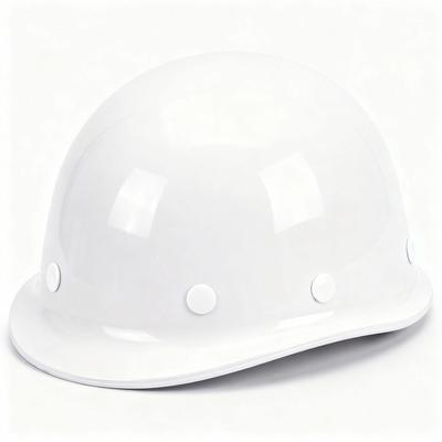 Nationaler Standard Verdickter Glasfaser-Bauhelm mit Logoaufdruck