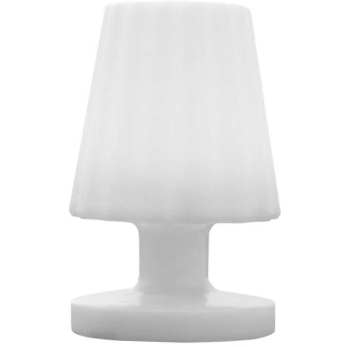 Mini lampe à poser sans fil - LUMISKY - LADY MINI - H22 cm - Rechargeable - LED blanc chaud