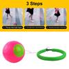 Glowing Bouncing Ball Lightweight Enhance Concentration Colorful Ankle Skip Swing Ball