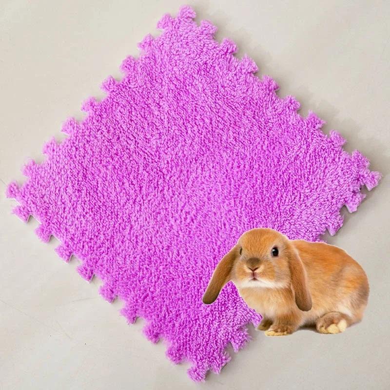 4/10Pcs Pet Pee Pad Washable Guinea Pig Pads Waterproof Rabbit Sleep Mat Blanket Bed Highly Absorbent Cage Liner Pet SleepMat