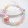 S447 popcorn stone crystal bracelet lucky cat bracelet pearl bracelet hand jewelry direct sales