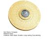 Rotatable Feng Shui Compass Rustproof Retro Style Chinese Tai Chi Bagua Brass Compass Desktop Decoration