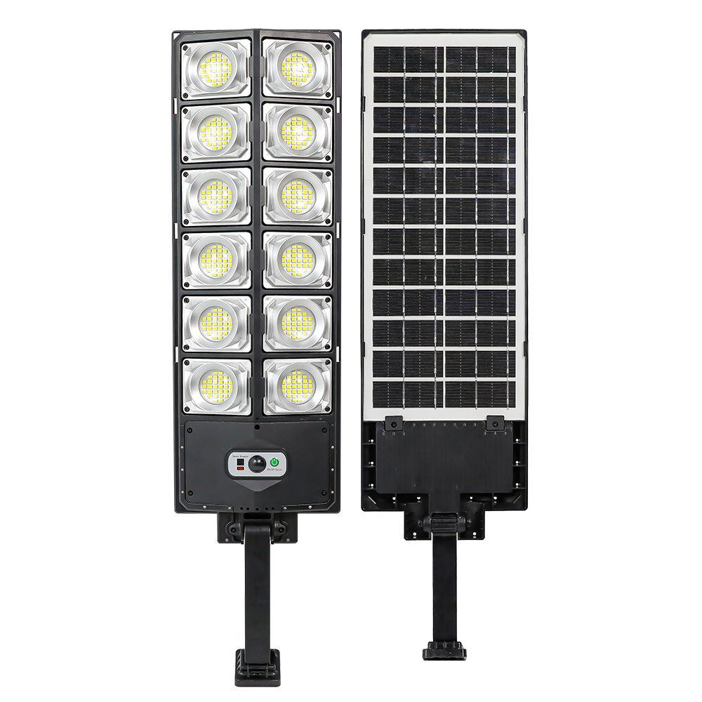 New 360 ° LED Solar Outdoor Light - Super Bright 6500K, 3 Modes, Wide-angle Motion Sensor, Semi Embedded Installation, Solar Charging