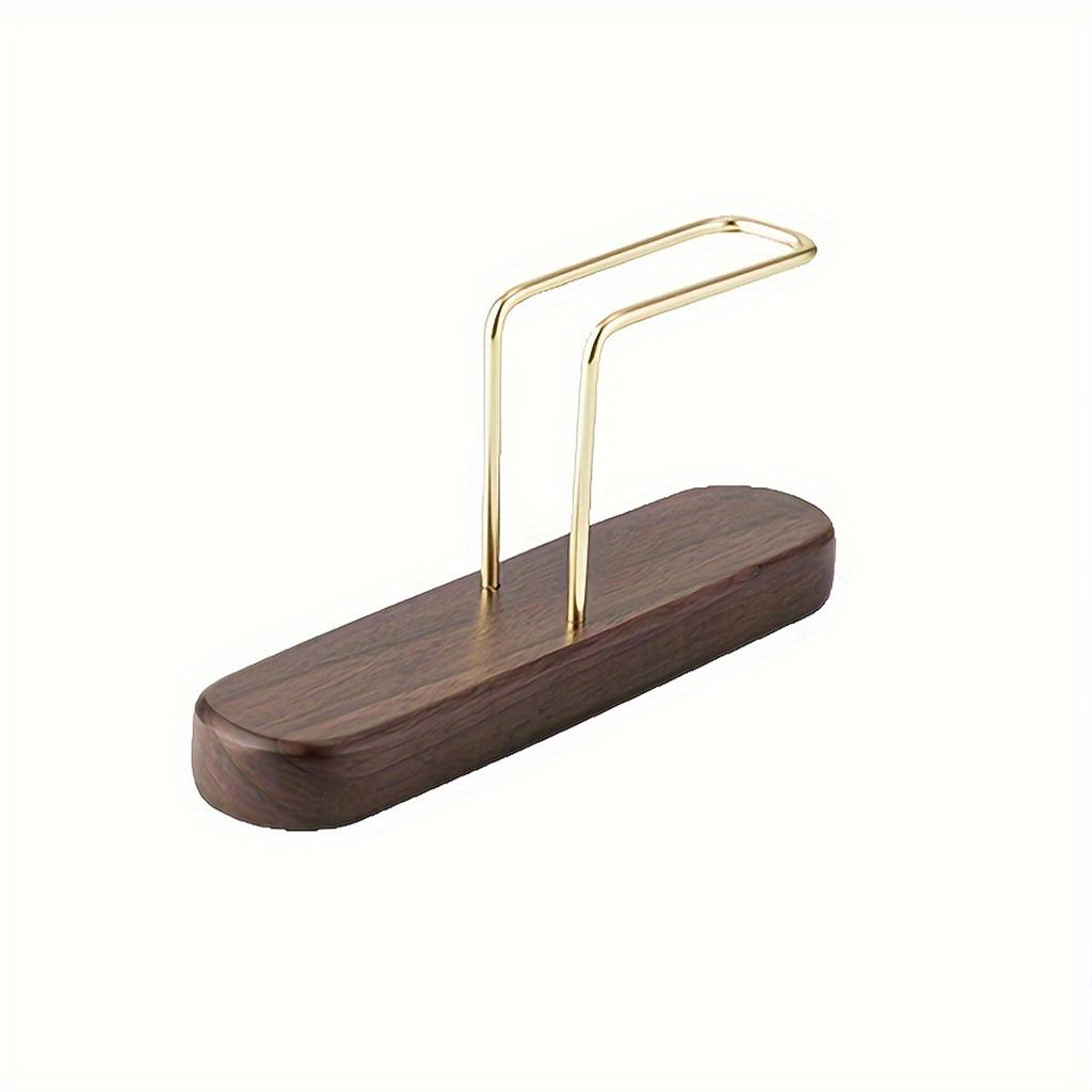 Coffee Filter Paper Holder Simple Wooden Bracket Household Filter Paper Box Coffee Accessories Stand For Home Kitchen Office Bar