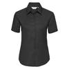 Russell Collection Womens/Ladies Classic Oxford Short-Sleeved Shirt
