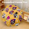 8‑Rib Automatic Umbrella, The Amazing Digital Circus Design Foldable Umbrella for Sun Rain Protection Travel