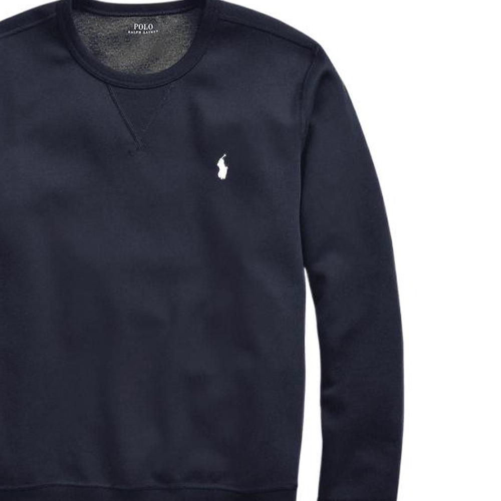 Polo Ralph Lauren Embroidered Print Crew Neck Long Sleeve Sweatshirt Men sweatshirt Navy-Blue MNPOKNI16822533-410