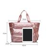 Winter Large Capacity Waterproof Tote Shoulder Bag for Women Space Pad Cotton Feather Down Crossbody Bag Female Casual Handbags