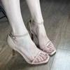 2025 Women's Summer New Fashion Round Toe Designer Sandals Outdoor Leisure Comfortable Shallow Mouth Slip-On Women's Slippers
