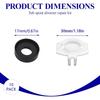 Professional Bathtubs Spout Replacement Kit Rubber Seals & Diverter Gates Suitable for 3800 Series Shower Fixtures