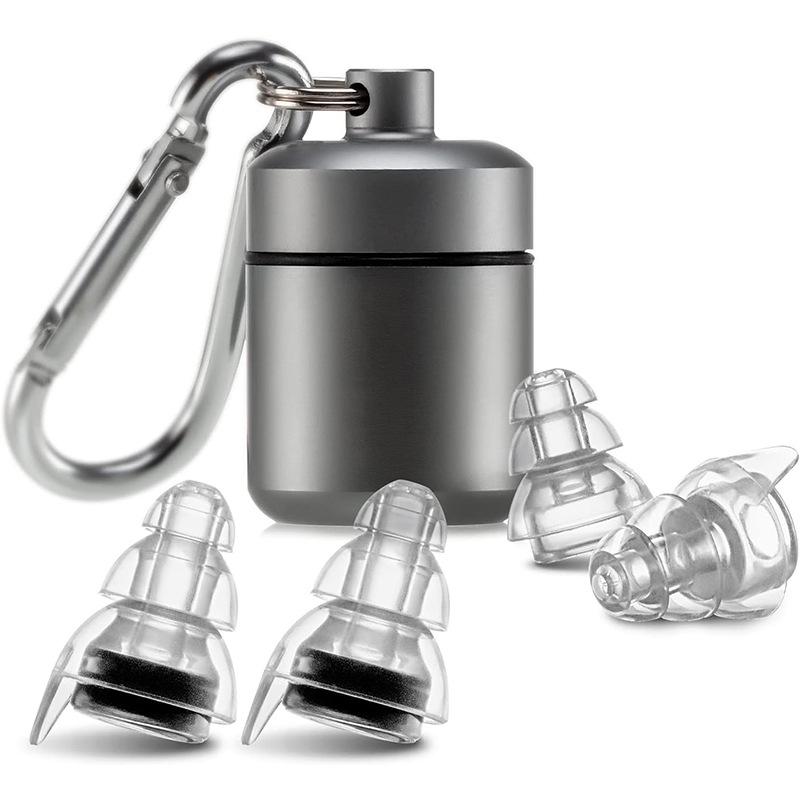Hot-Selling Noise-Cancelling Music Earbuds with Waterproof Silicone Earplugs and Storage Compartment