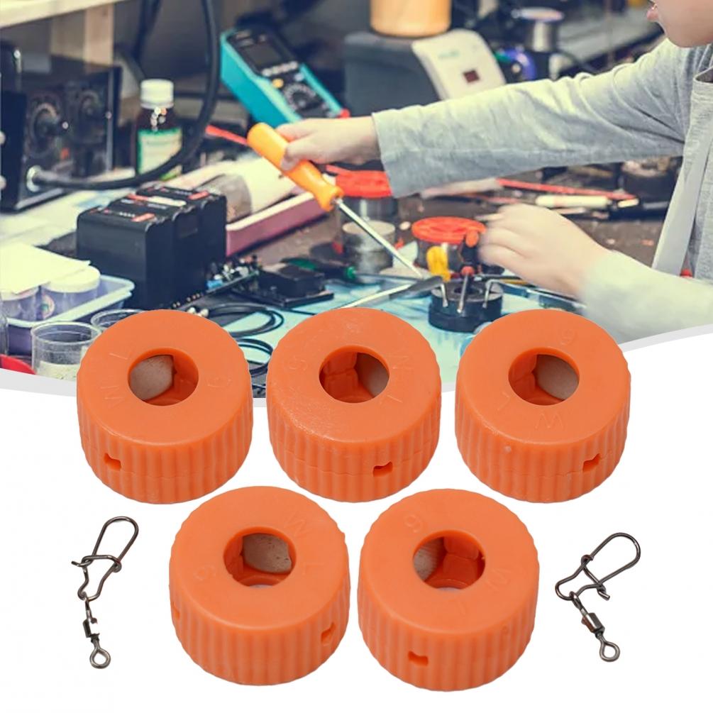 Improve Screwdriver Magnetism with 5Pcs Orange Magnetic Rings (65 characters)