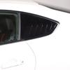 For Toyota GR86 Subaru BRZ -2025 Car Rear Louver Window Side Shutter Cover Trim Sticker Vent Scoop ABS Carbon Accessories