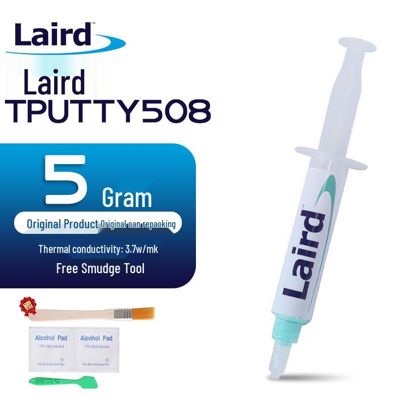 Laird TPUTTY508 Gel cu Conductivitate Termică Ridicată pentru Placă Grafică & Laptop - Silicon Verde, 3,7w