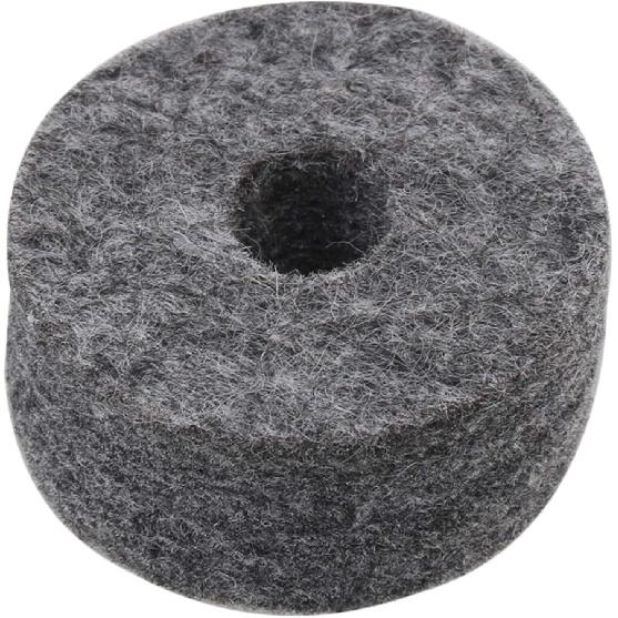 Yibuy Black Drum Set Replacement Parts Felt Washers + Plastic Long Flanged Cymbal Sleeves Pack of 20