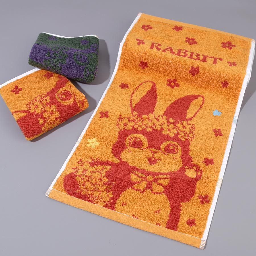 1 STK Håndkle Barnebomull A-klasse bomullsbomullshåndkle fortykket Absorberende Husholdningshåndkle Vask Ansiktshåndkle Absorberende håndklær til flerbruksbruk