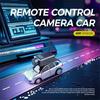 Mini RC Camera Car 1:64 Scale, 2.4G Remote and APP Controlled Toy Vehicle with HD Magnetic Camera, LED Lights, Fun Toy for Kids