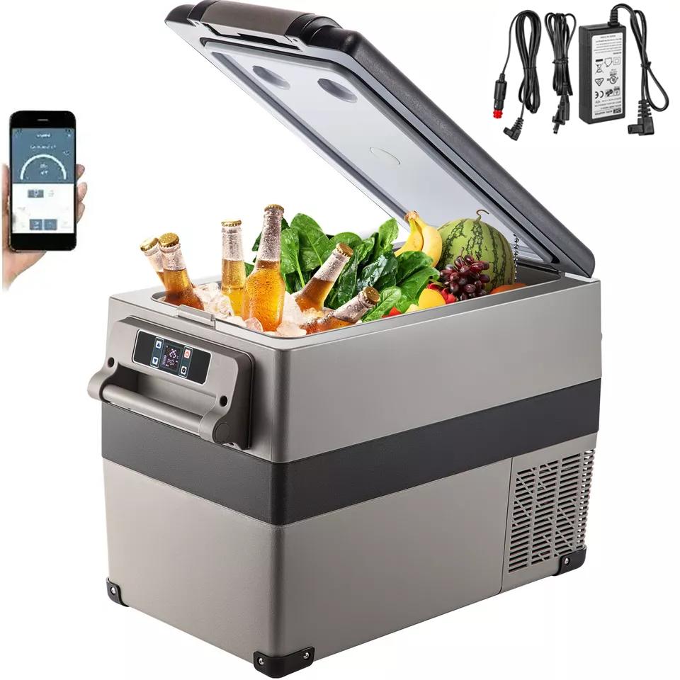 SIHAO 35/45/55L Dual Zone Portable Car Refrigerator Freezer -4F to 68F