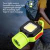 Keyring Flashlight Rechargeable Lightweight SOS Survival Gear Keychain Torch Light For Camping Hiking Cycling Fishing Dog