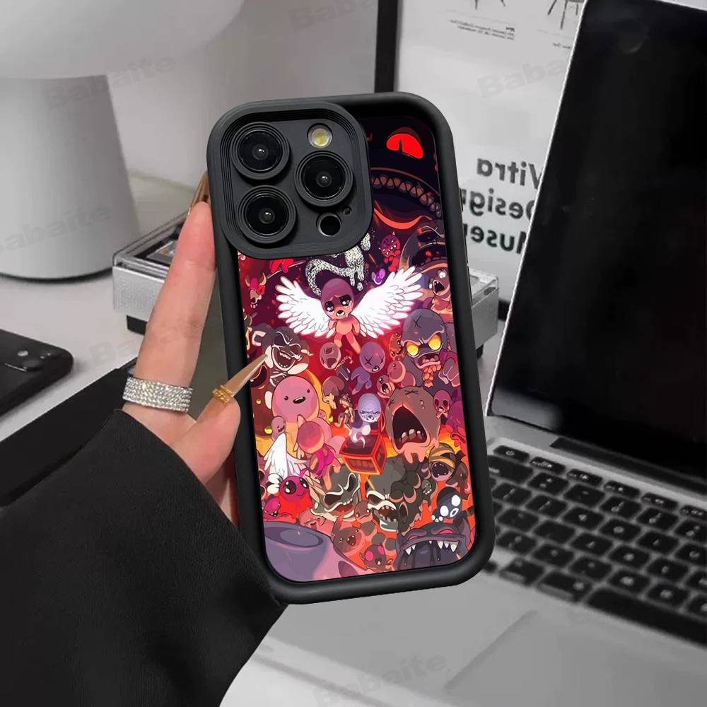 Action Game The Binding Of Isaac Phone Case For IPhone 17 16 15 14 13 12 11 Pro Max Mini Plus Soft TPU Back Cover